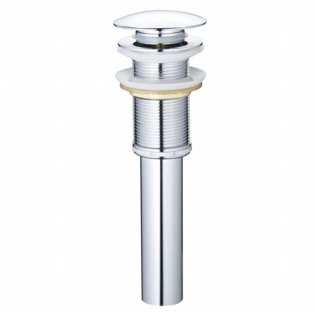 Yp05dr-pc Pop Up Drain Stopper Without Overflow, Polished Chrome