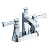 Yosemite Yp2212-pc Two Handle 4 Inch Center Set Lavatory Faucet, Polished Chrome