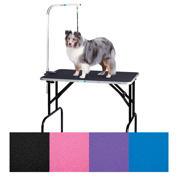 Tp215 30 79 Grooming Table With 36 In Arm 30x18 In Purple S