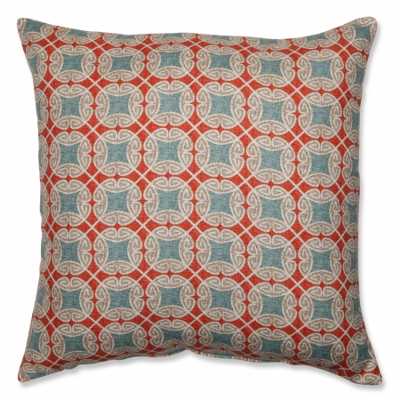 528854 Ferrow 23-inch Floor Pillow, Blue-red