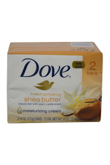 2 X 4 Oz Nourishing Care Bar Soap Shea Butter