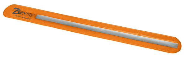 78823 Essential Reflective Snapbands With Reflective Stripe - Orange