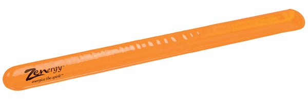 78843 Premium Reflective Snapbands With Reflective Stripe - Orange