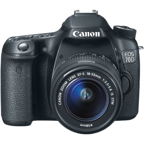 Canon 8469B009 EOS 70D Digita Camera with EF-S 18-55mm IS