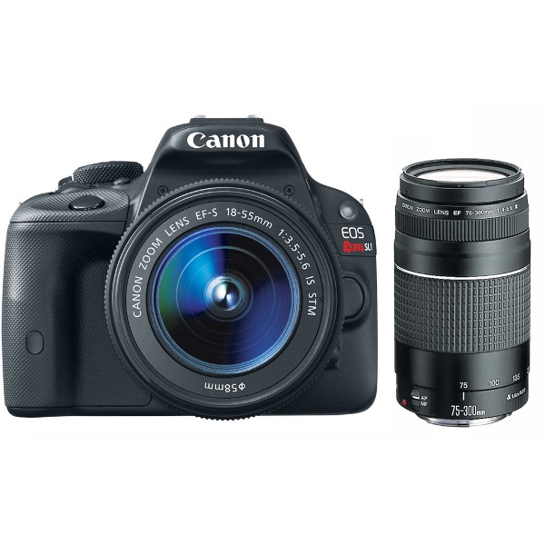 Canon 8575B003L2-KIT EOS Rebel SL1 EF-S 18-55mm IS & xtra lens -6473A003