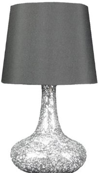 All The Rages Lt3039-blk Mosaic Genie Table Lamp - Black