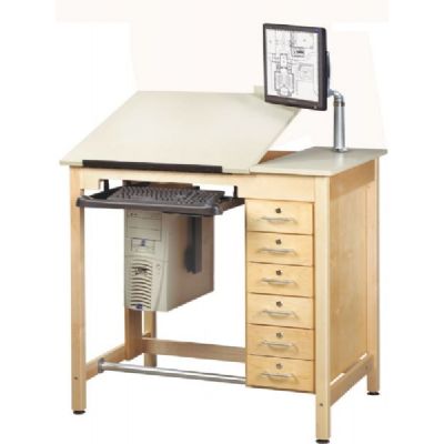 Cdtc-71 Deluxe Drawing Table System