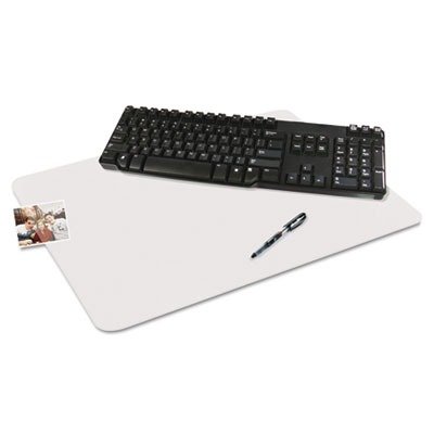 6080ms Krystalview Desk Pad With Anti Bacteria, Glossy, 38 X 24, Clear