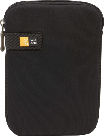 Case Logic LAPST107BK 7 in. Tablet Sleeve Nylon Zippered Black