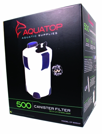 5 Stage Canister Filter With Uv Sterilizer Up To 175 Gal Cf500-uv