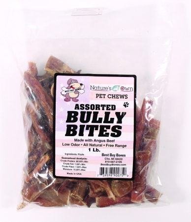 Natures Own Assorted Bully Bites 1 Pound 90075