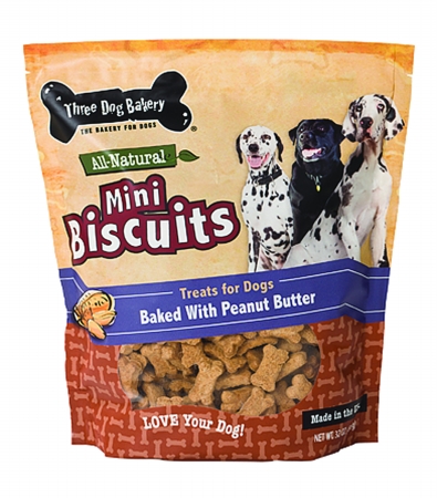 Mini Biscuits Treats For Dogs 32 Ounce Peanut Butter 320123