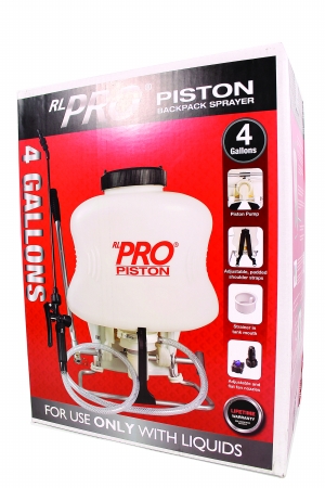 Rl Flo-master R L Pro Piston Backpack Sprayer 4 Gal Capacity 614pr