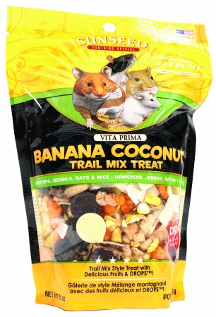 Vita Prima Trail Treats For Hamsters-gerbils-rats 5 Ounce Banana Coconut 36032