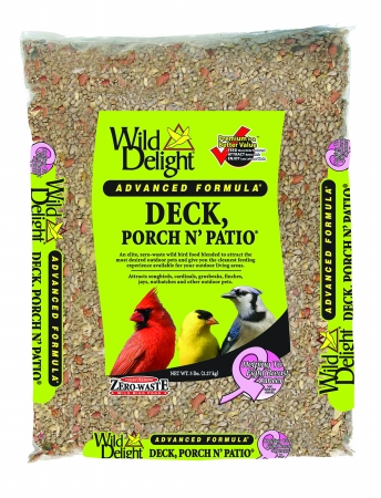 Wild Delight Deck, Porch N Patio Wild Bird Food 5 Lb 374050