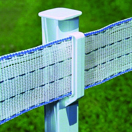Step-in Fence Post 4 Foot White A-48