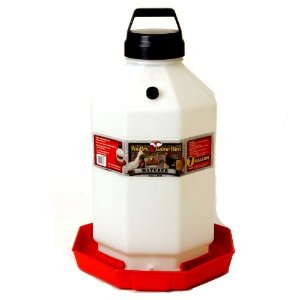 Plastic Poultry Waterer 7 Gallon Red Ppf-7