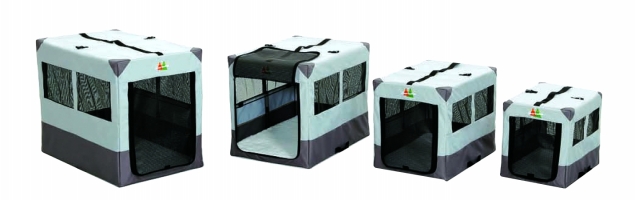 Sportable Canine Camper Portable Tent Crate 24 X 17 X 20 Gray 1724sp