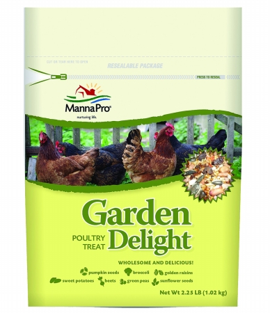 Manna Pro-farm Garden Delight Poultry Treat 2.25 Pound 00-1059-0211