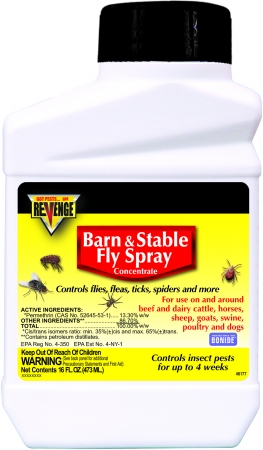 Bonide Revenge Barn & Stable Fly Spray Concentrate 16 Ounce 46177