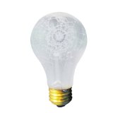 60a-rs-tf 60-watt Incandescent Standard A19 Rough Service And Shatter Resistant, Medium Base, Frost - Pack Of 24