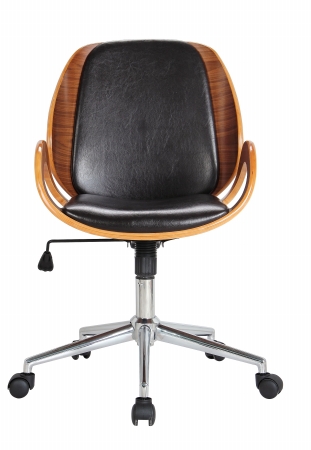 Boraam Industries 97911 Riko Desk Chair, Black