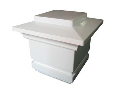 UPC 898136000007 product image for Classy Caps CC033W 3.5 X 3.5 LOW VOLTAGE POST CAP - White | upcitemdb.com