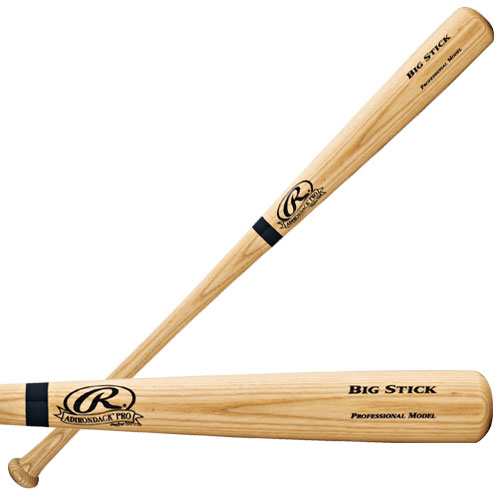 Creative Sports
Enterprises RAWLINGS-BAT-NATURAL-Blue-Ring Rawlings Big Stick Bat Natural Finish Blue Ring