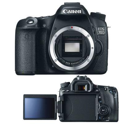Canon Cameras 8469B002 EOS 70D 20.2mp 3.0 LCD Body