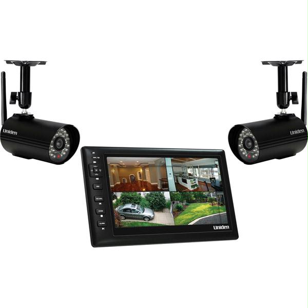 Uniden Digital Wireless Video Surveillance System with 7 Inch Monitor - UDS655