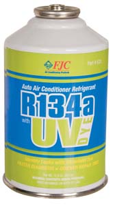 Fjc Fj623 R134a Refrigerant With Uv Dye.