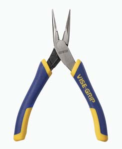 IRWIN INDUSTRIAL TOOL VG2078905 5.25 Long Nose Plier with Cutter And Spring IRWIN INDUSTRIAL TOOL VG2078905 5.25 Long Nose Plier with Cutter And Spring