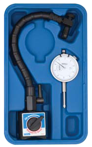 Fred V. Fowler Fow72-641-300 Flex Arm Base & White Face Dial Indicator Combo