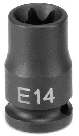 Grey Pneumatic 1107ET .38 Inch Drive X E7 External Star Impact Socket Grey Pneumatic 1107ET .38 Inch Drive X E7 External Star Impact Socket
