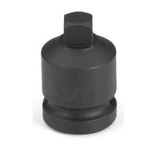 Grey Pneumatic 2020PP .5 Inch Drive X .63 Inch Square Male Pipe Plug Socket Grey Pneumatic 2020PP .5 Inch Drive X .63 Inch Square Male Pipe Plug Socket