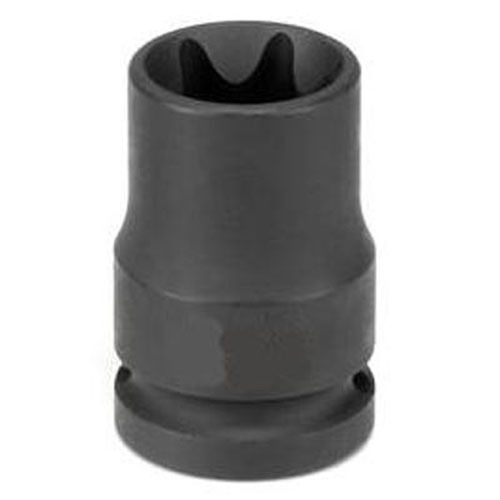 Grey Pneumatic 2118ET .5 Inch Drive X E18 External Star Impact Socket Grey Pneumatic 2118ET .5 Inch Drive X E18 External Star Impact Socket