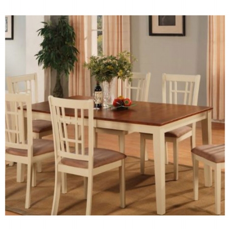East West NT-WHI-T Nicoli Rectangular Dining Table