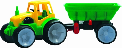 Get Ready 561-08 Gowi Toys Tractor With Wagon