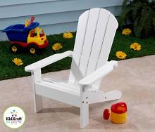 00081 Adirondack Chair White