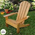 00083 Adirondack Chair Honey