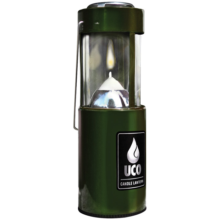 L-an-std-green Candle Lantern-anod Green