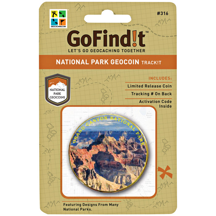 UPC 850610003164 product image for Gofind 316 Geocaching Np Series Coins Toy | upcitemdb.com