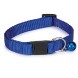 Guardian Gear Za1000 08 19 Basic Nylon Cat Collar 8-12 In Blue