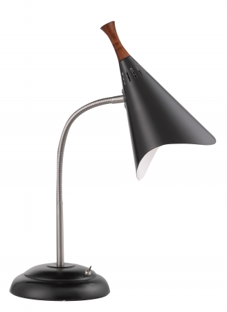 Adesso Furniture 3234-01 Draper Gooseneck Desk Lamp