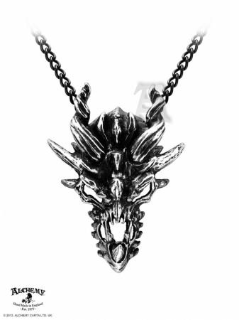 Alchemy Metal-wear P625 - Dragon Skull -pendants