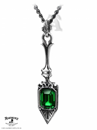 Alchemy Gothic P607 - Sucre Vert Absinthe Spoon -pendants