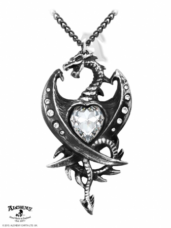 Alchemy Gothic P609 - Diamond Heart -pendants