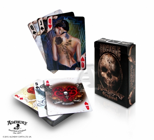 Alchemy Gothic Card8 - Alchemy Bicycle Playing Cards -playing Cards