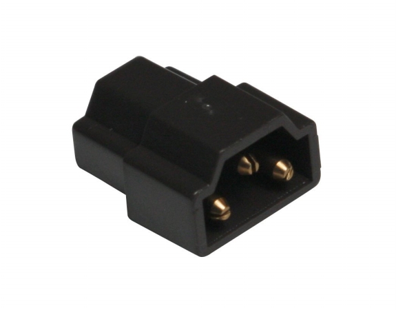 Alc-con-bk Inline Connector For End-to-end Alc Connection, Dk Bronze