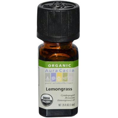 Aura(tm) Cacia Ay51742 Aura(tm) Cacia Organic Lemongrass Essential Oil -1x.25 Oz